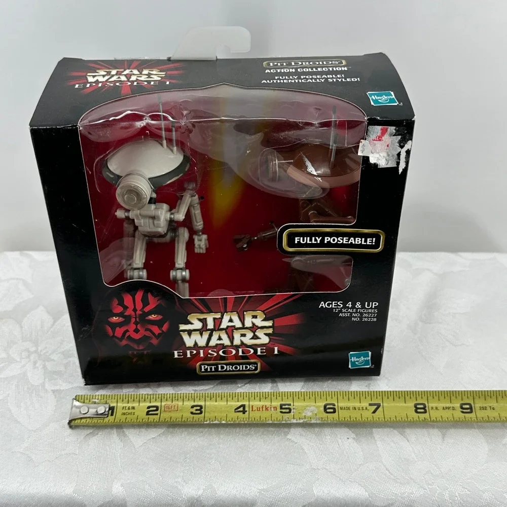 Vintage Hasbro Star Wars Episode I Pit Droids 2-Pack 12